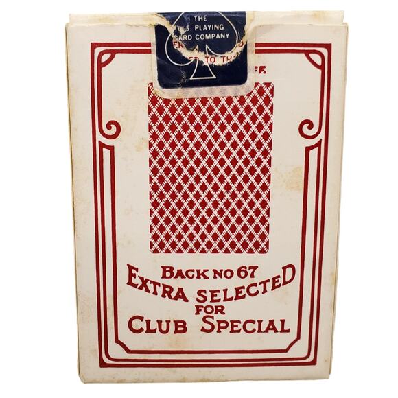Vintage Bee Playing Cards No 92 Club Special Bee Playing Cards Back No 67 - Picture 2 of 7